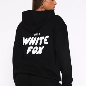 White Fox Monochrome Offstage Hoodie